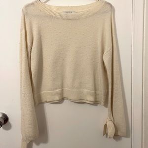 White / creme sweater